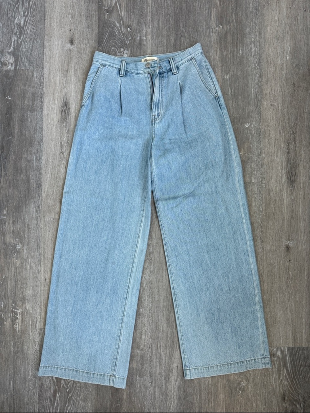 Madewell The Harlow Wide Leg Jean